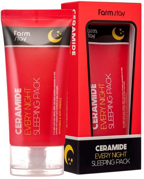 Ночная маска для лица FarmStay Ceramide Every Night Sleeping Pack с керамидами