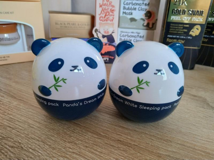 Осветляющая ночная маска для лица Tony Moly Panda's Dream White Sleeping Pack